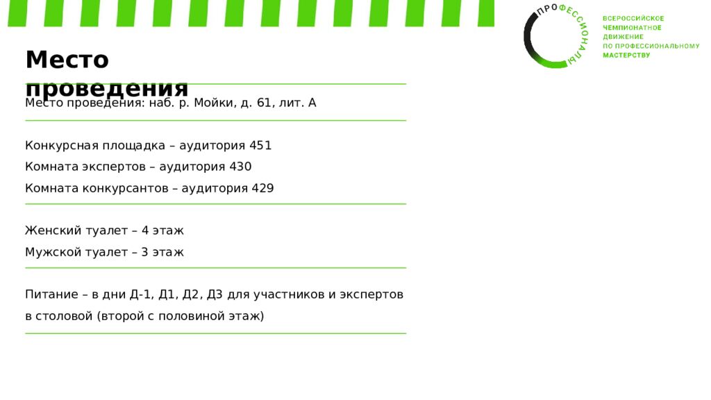 Обучение экспертов Регионального этапа ВЧД «Профессионалы» Компетенция: