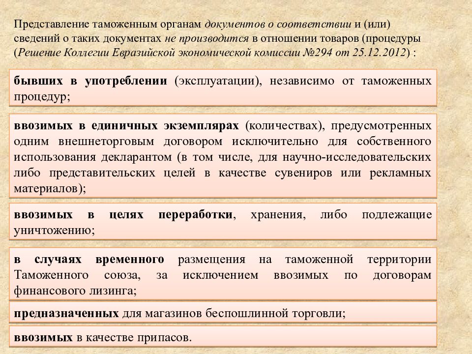 Ветеринарно санитарные меры в таможенном союзе. Представление таможенным органам отчетности. Запреты и ограничения внешнеторговой деятельности. Нетарифное регулирование. 30 Решение о мерах нетарифного регулирования коллегии.