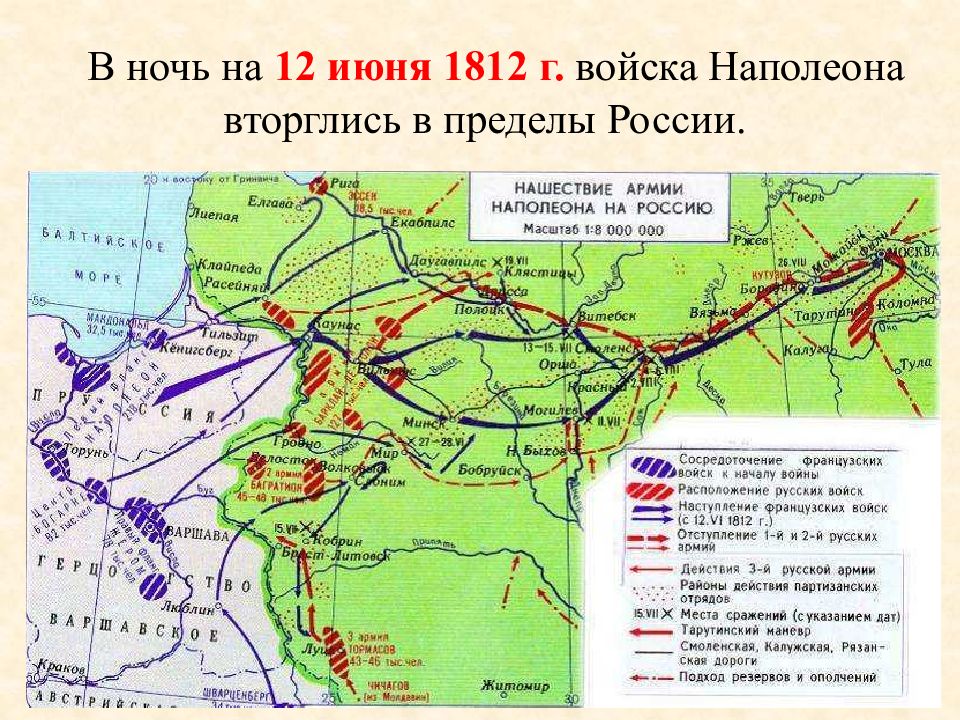 Какой план разработал наполеон i перед вторжением в российскую империю