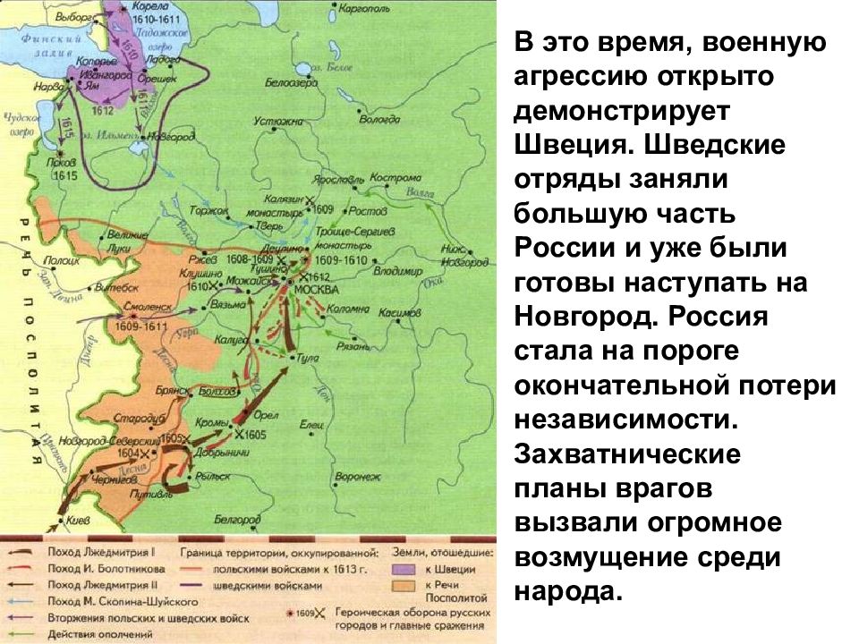 Смутное время в россии презентация 11 класс