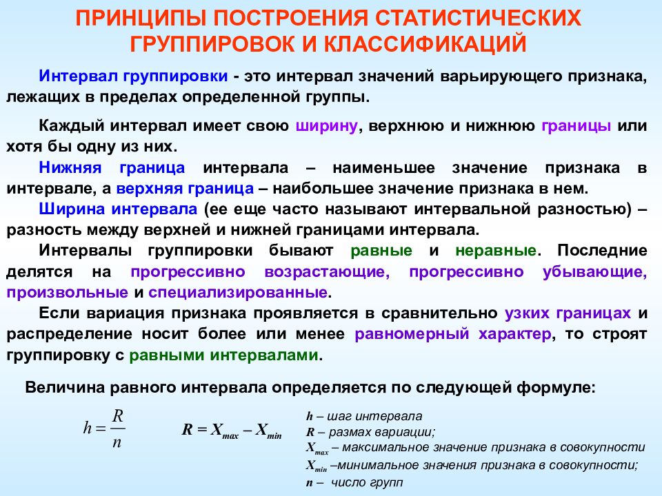 Как выбрать подходящий шаг группировки. Математические методы моделирования в геологии. Интервалы группировок в статистике. Статистическая группировка интервал. Величина (шаг) интервала определяется:.