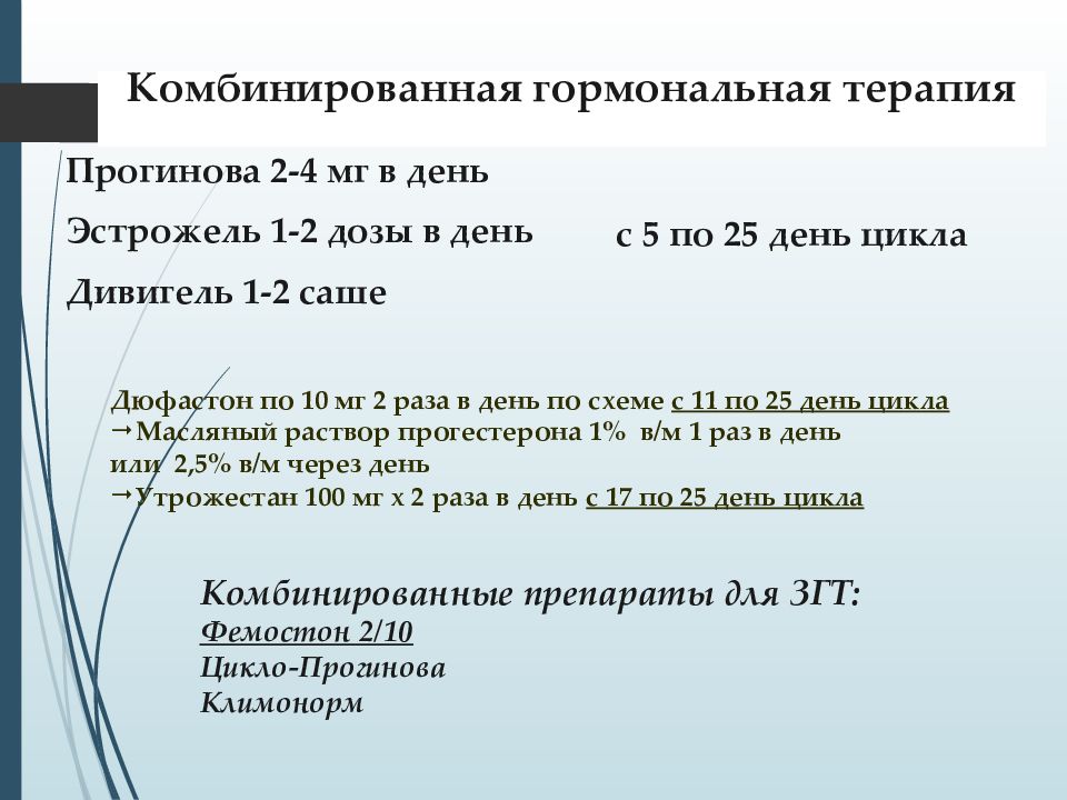 Эстрожель утрожестан схема приема при климаксе