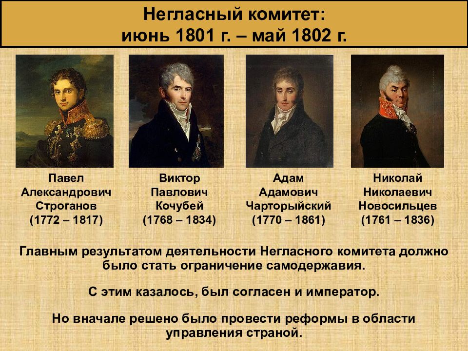 В 1810 году согласно проекту м сперанского