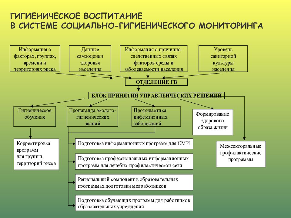 План работы по гигиеническому воспитанию