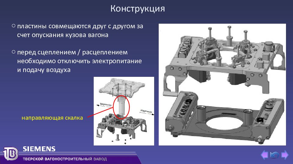 Направляющая воздуха. Пластина конструирование. Презентации колея 1520.