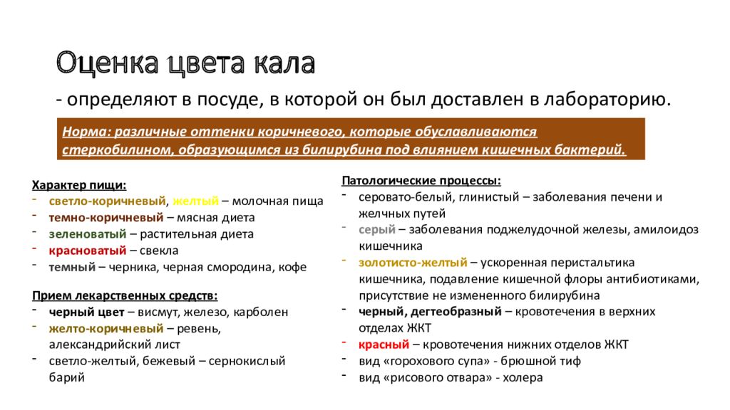 Прием кала. Физико химические свойства кала. Физические свойства кала в норме. Исследование физических свойств кала. Макроскопическое и микроскопическое исследование кала.