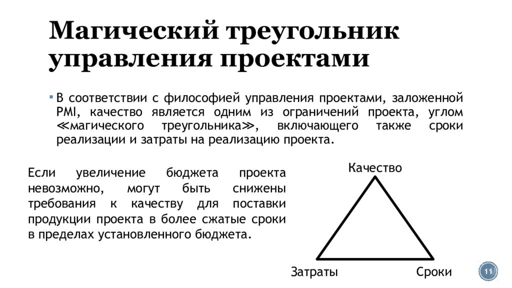 Треугольник проекта. Железный треугольник управление проектами. Магический треугольник управления проектами. Треугольник качества проекта. Треугольник ограничений проекта.