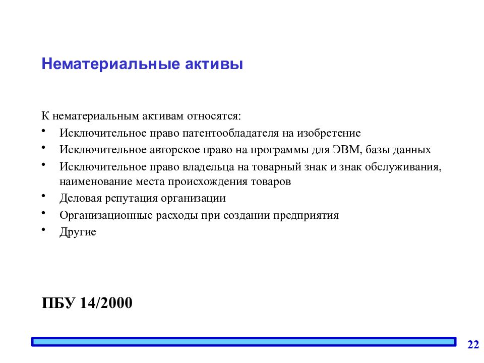 Активами являются тест. Аренда нематериальных активов. Исключительное право патентообладателя. Что относится к НМА.