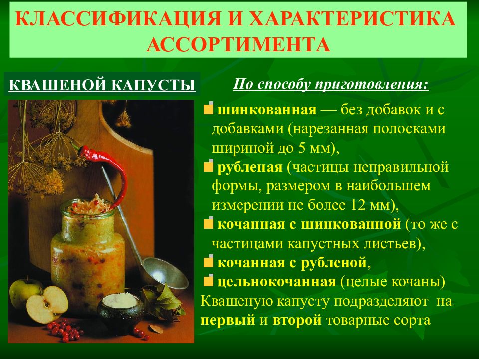 Способ квашеной