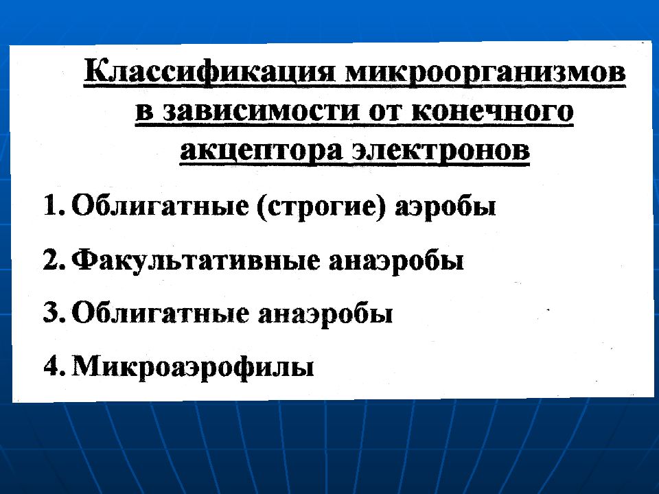 Рост и питание микроорганизмов презентация