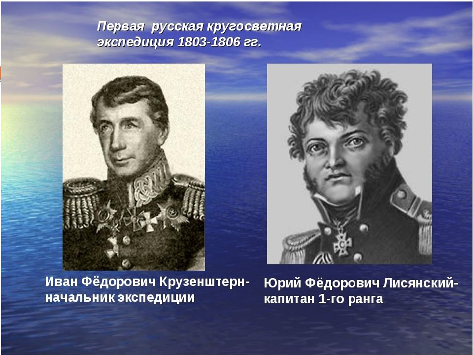 Руководитель первой русской экспедиции