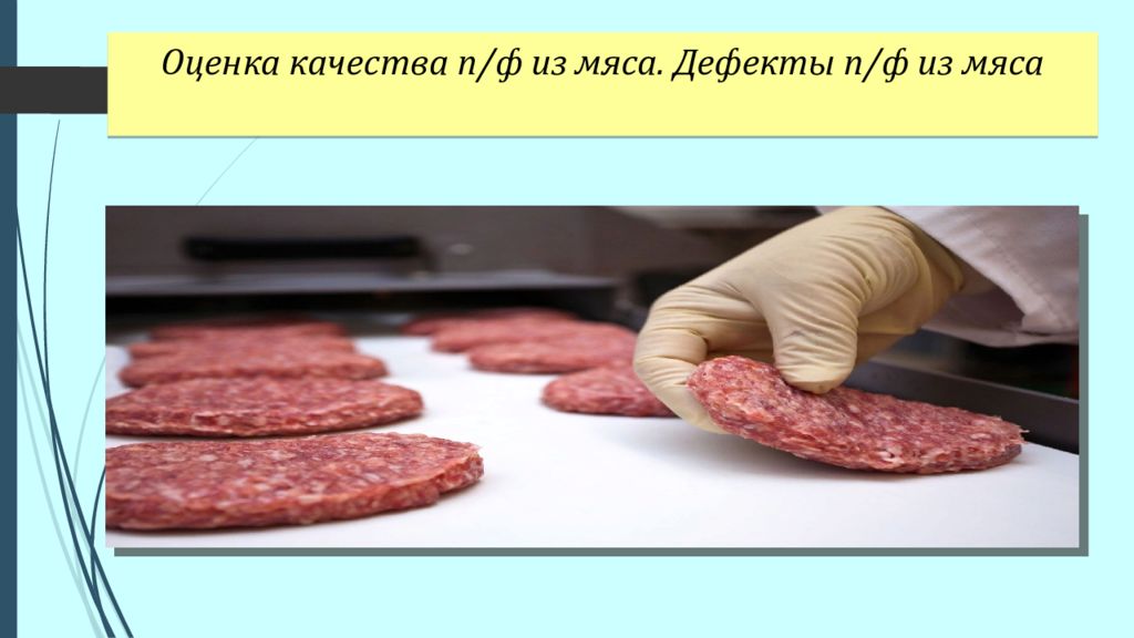 Презентация мясные полуфабрикаты