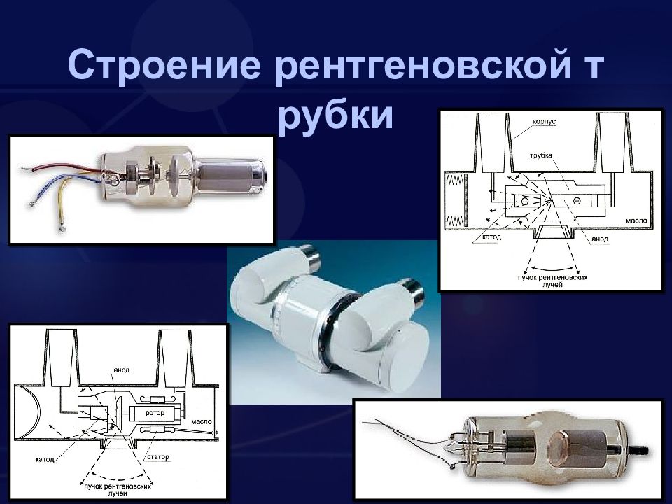 Схема рентгеновской трубки