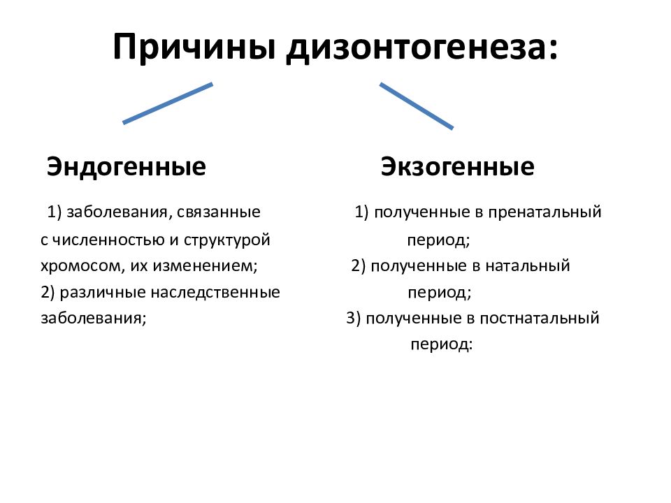 Роль анамнеза в составлении схемы дизонтогенеза