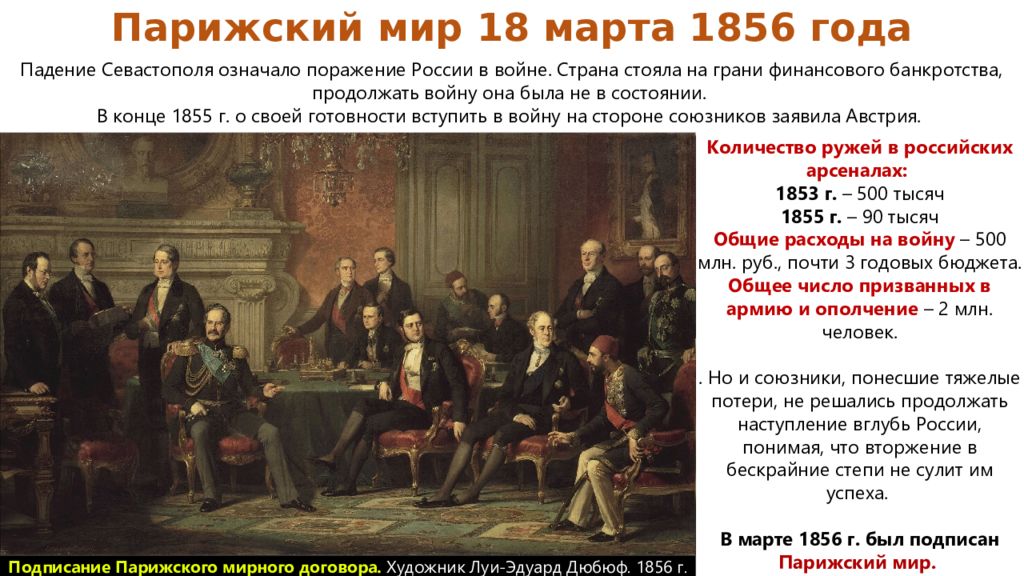 Парижский мир дата. Парижский Мирный договор 1856 г.. Парижский конгресс 1856 г. Парижский мир.