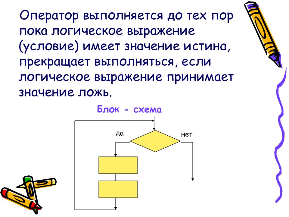 Имеет условия