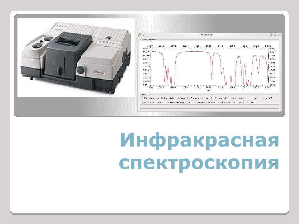 Ик спектроскопия презентация