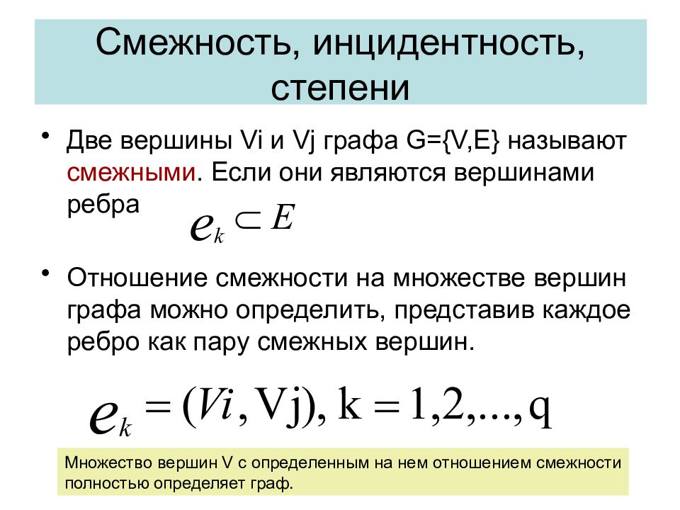 Смежность