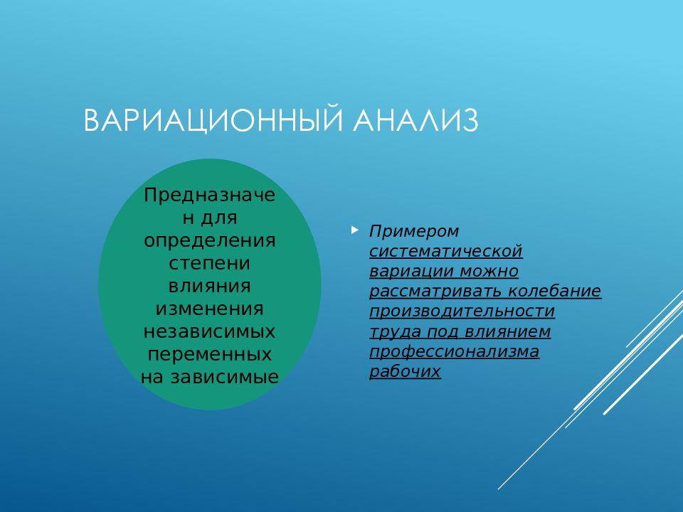 Вариационный анализ