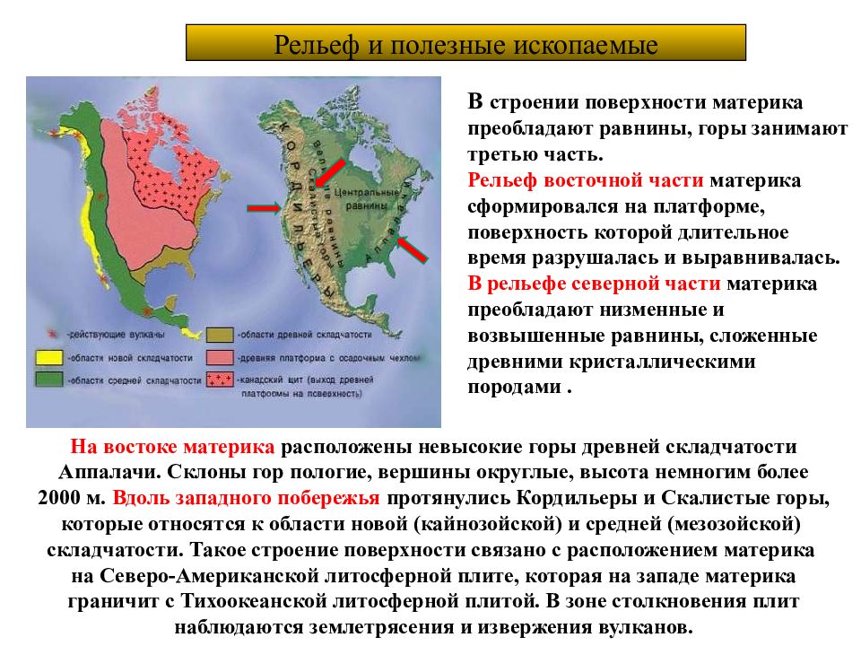 Презентация про северную америку