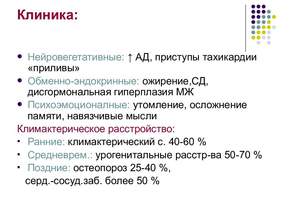 Предменструальный синдром презентация