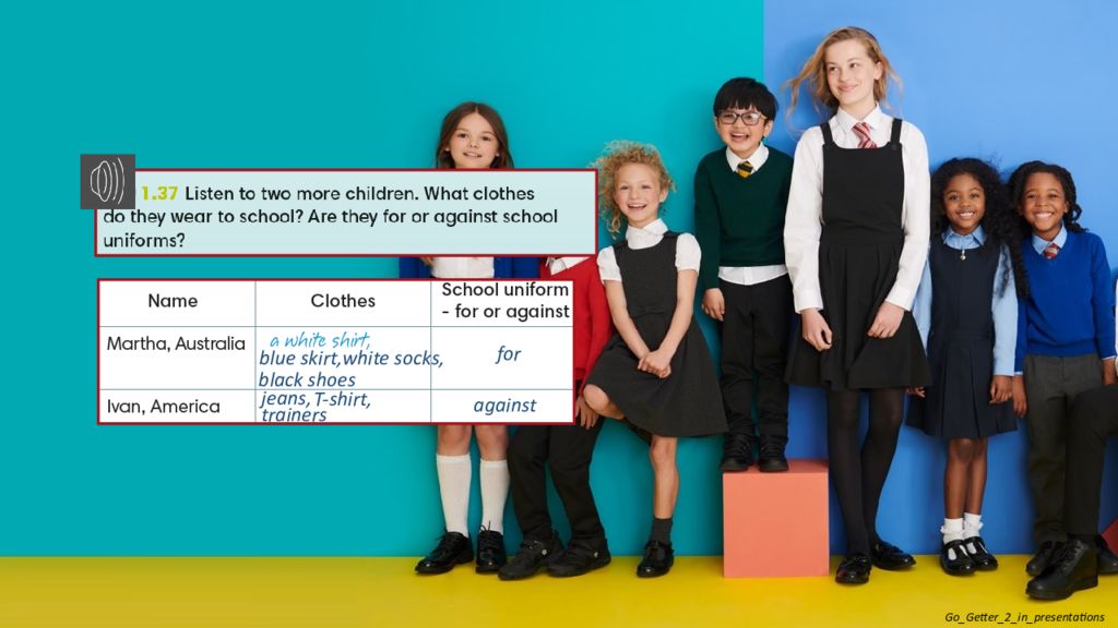 Go Getter 2 in presentations Go Getter 2 in presentations