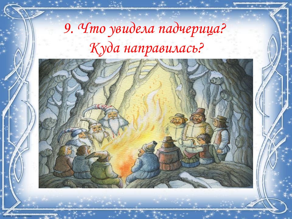 Сказка 12 месяцев презентация. 12 Месяцев сказка. Иллюстрация к сказке 12 месяцев.