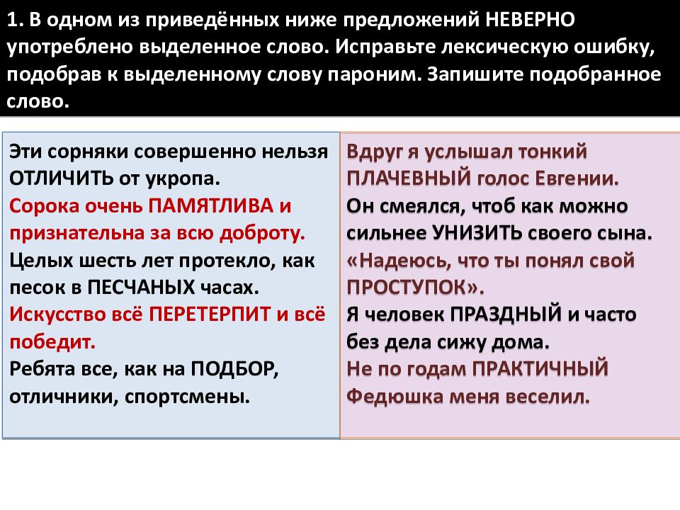 Памятливым событиям. Памятливый пароним. Претерпеть пароним. Песчаный песочный паронимы. Претерпел и перетерпел паронимы.