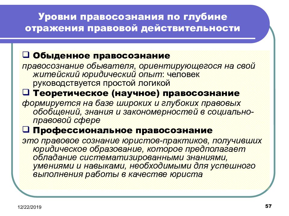 Правовой уровень. Уровни правосознания. Обыденный уровень правосознания. Уровни правосознания личности. Теоретический уровень правосознания.