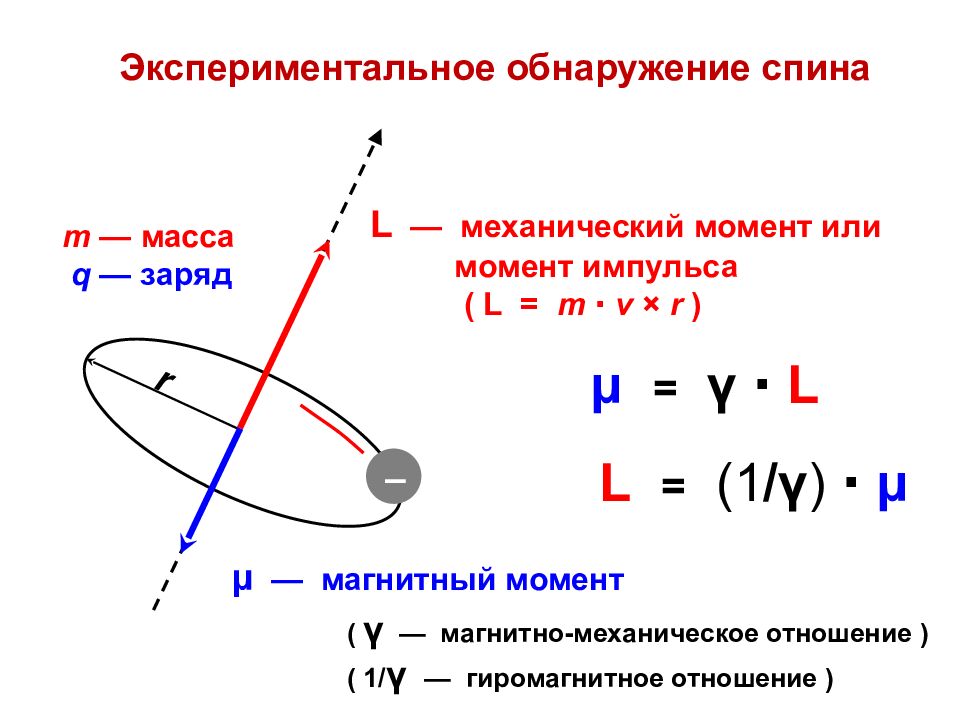 Приложения математического аппарата СПИНОВОЙ МОМЕНТ (или просто СПИН )