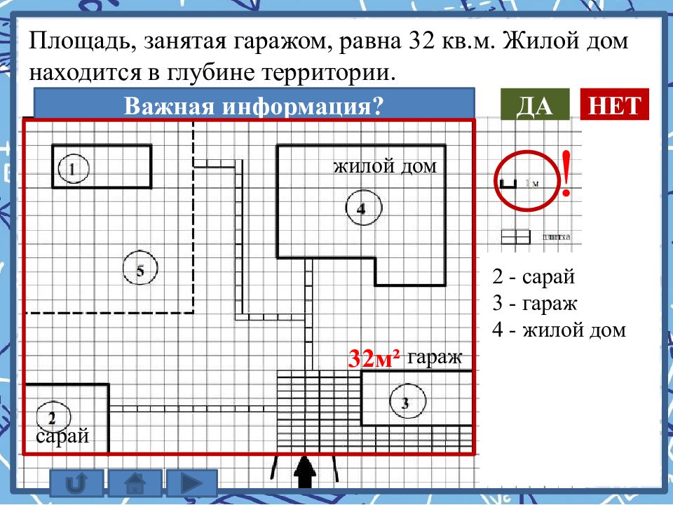 На плане изображено домохозяйство по адресу с малые всегодичи д 26 сторона каждой клетки 2