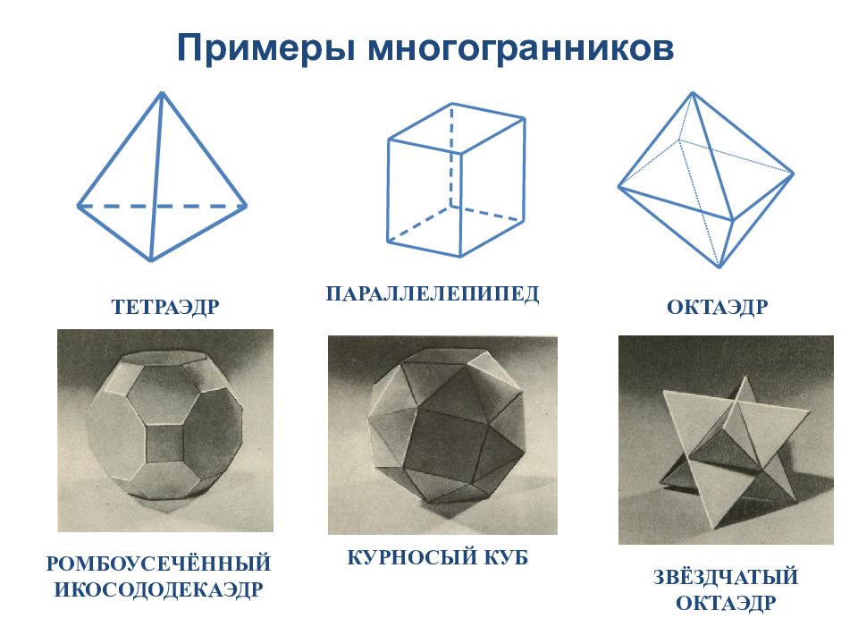 Презентация многогранник призма