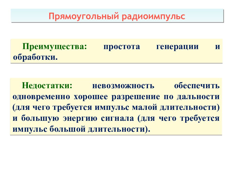 Теоретические основы радиолокации Тема 1 : Принципы построения системы ПРН