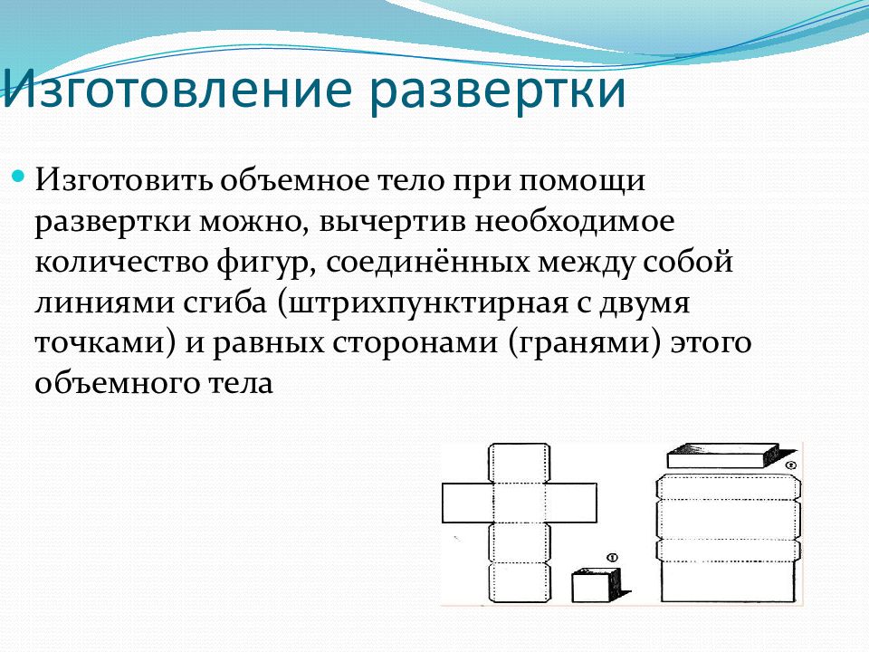 Презентация развертка 4 класс