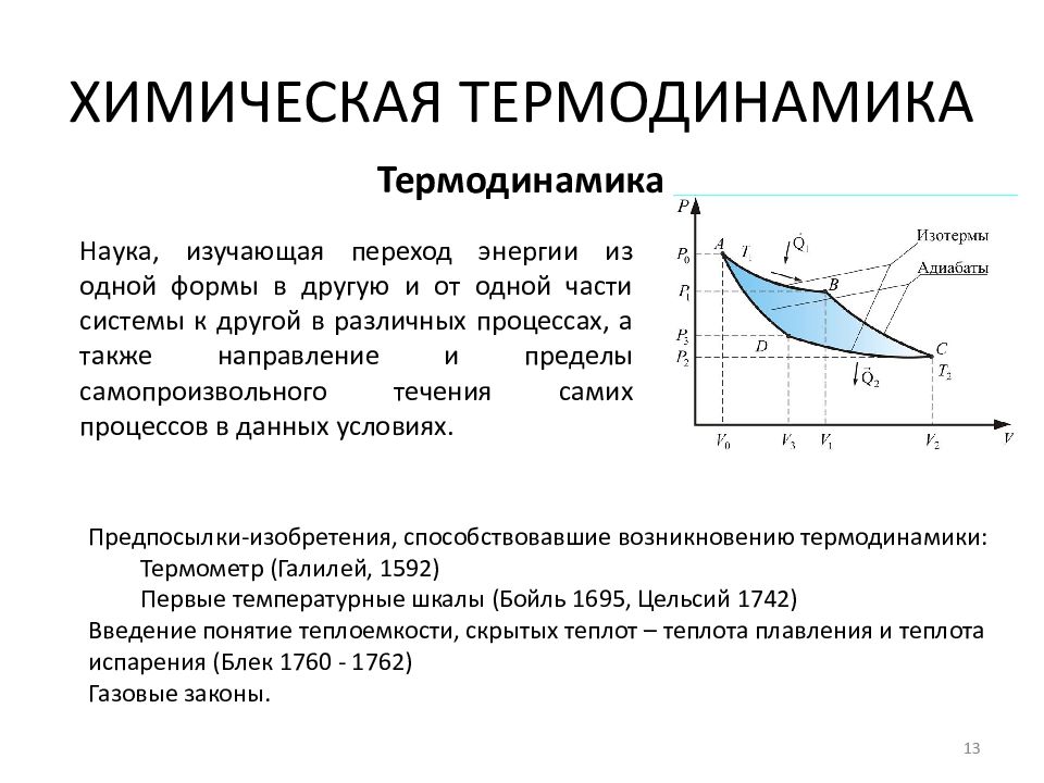 Термодинамика физика. Термодинамика. Основные положения химической термодинамики. Основные понятия и определения термодинамики. Основные задачи термодинамики.