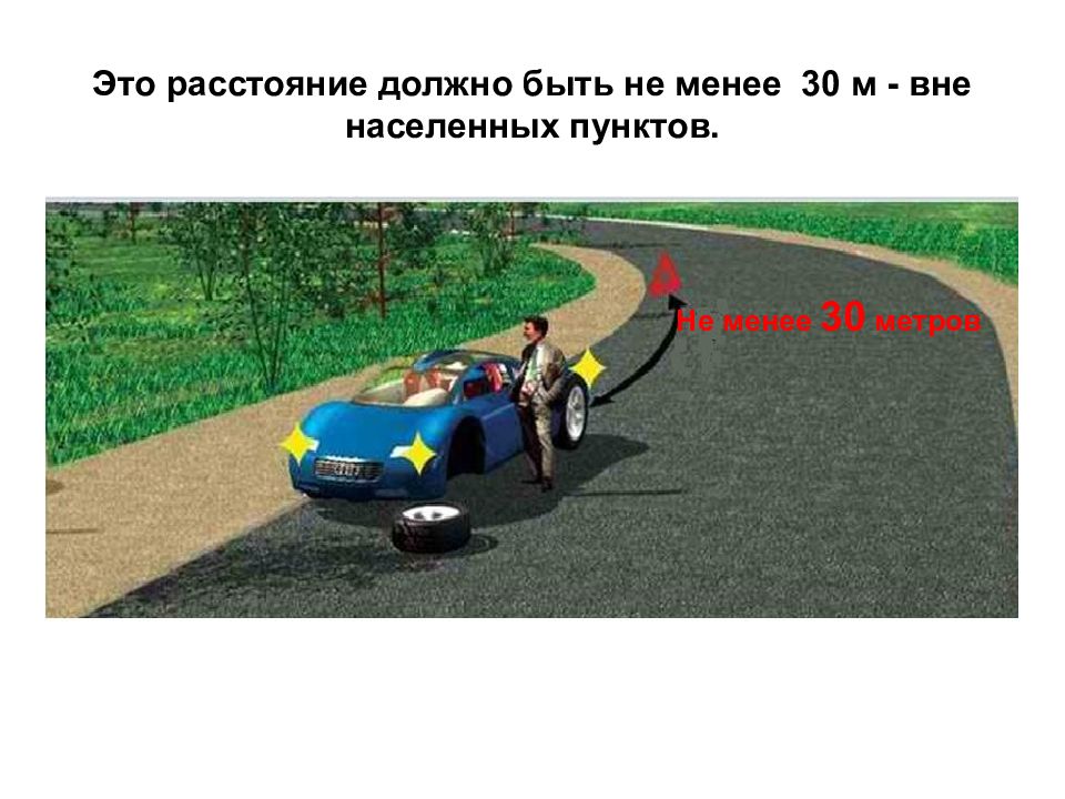 Расстояние это. Не менее 30 метров. Дистанция вне населенного пункта. Вне населенных. Вне населенных пунктов как понять.