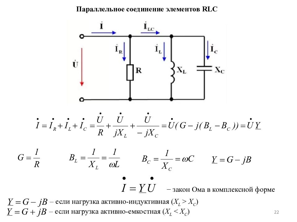 Электрические цепи переменного тока презентация