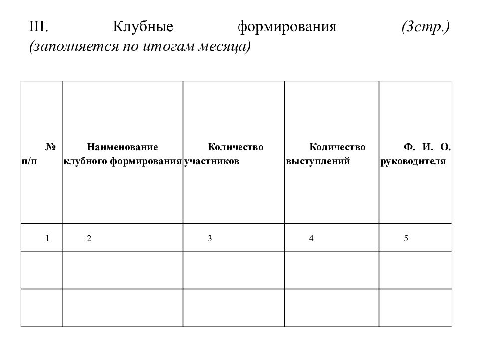 Журнал учета работы клубного учреждения образец