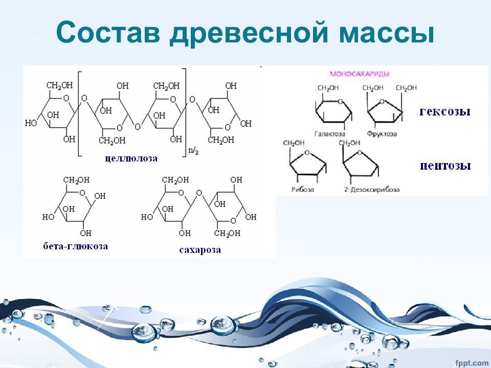 Состав весов. Состав древесной массы.