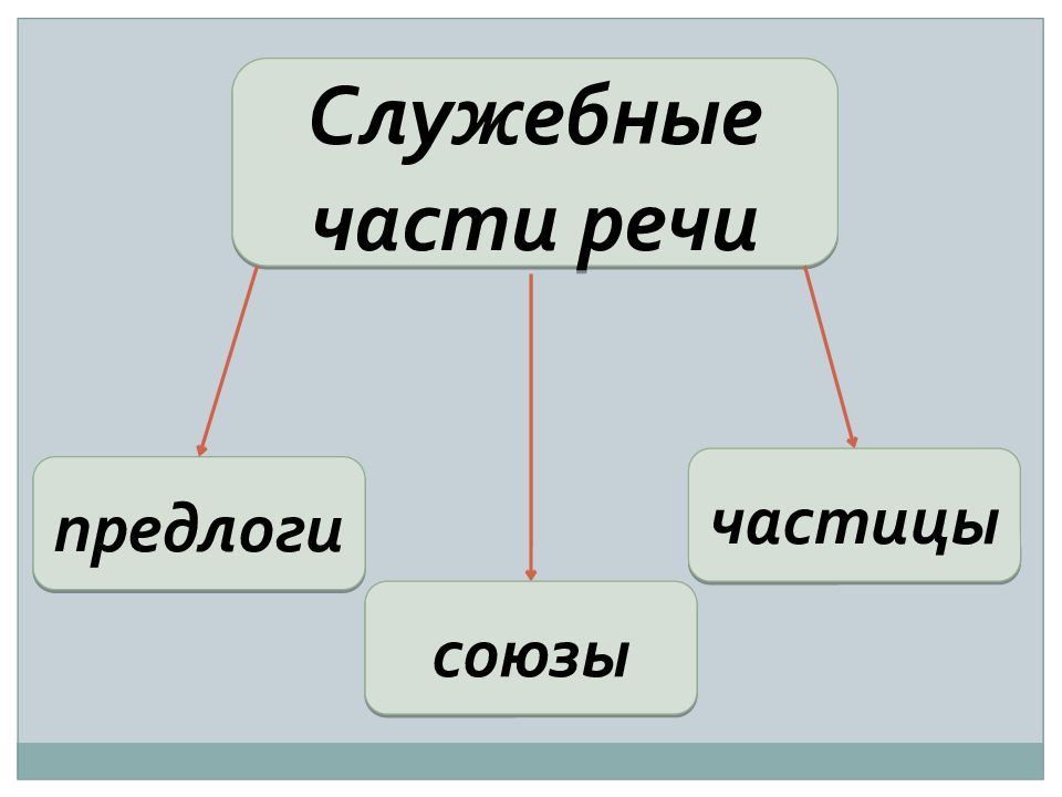 Служебные части речи презентация 5 класс