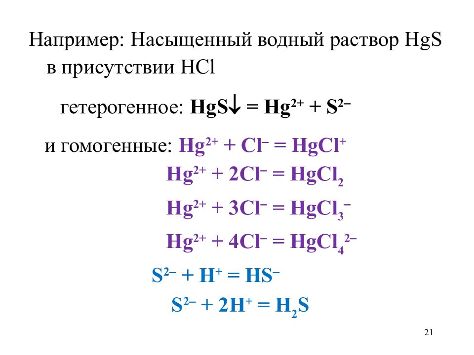 электролиз водного раствора хлорида ртути (HgCl2)