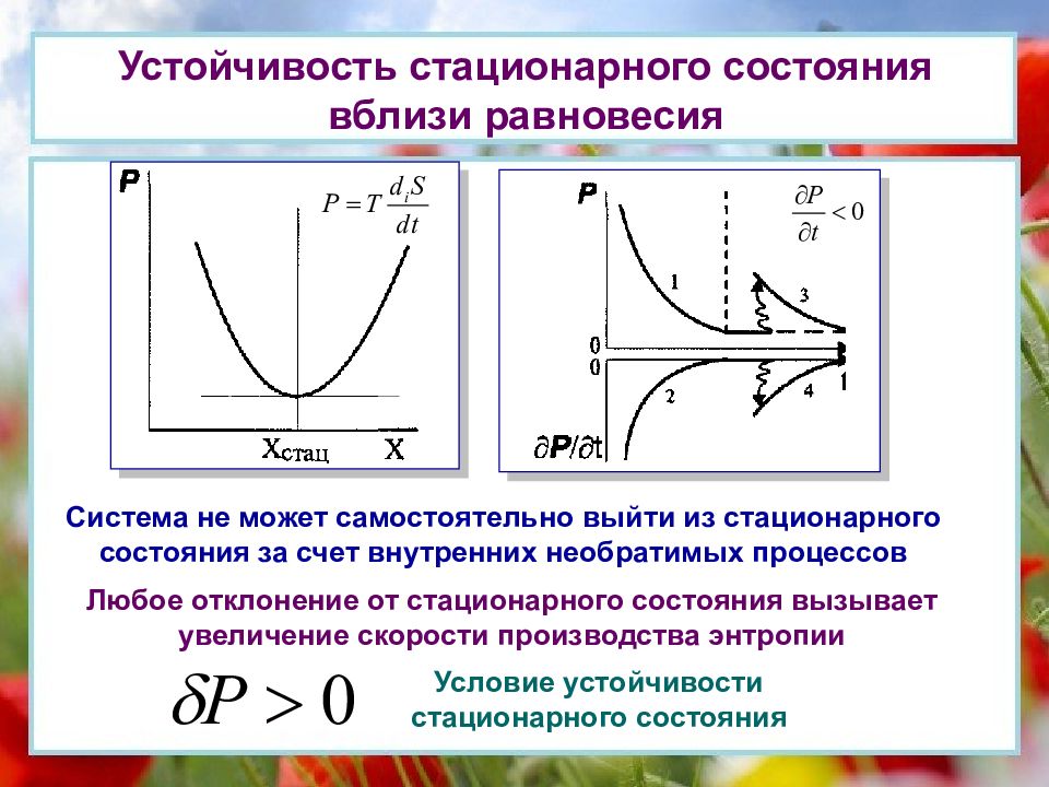 Термодинамический процесс рисунок. Равновесный термодинамический процесс. Стационарное состояние термодинамика. Устойчивость стационарного состояния. Равновесные и стационарные состояния.