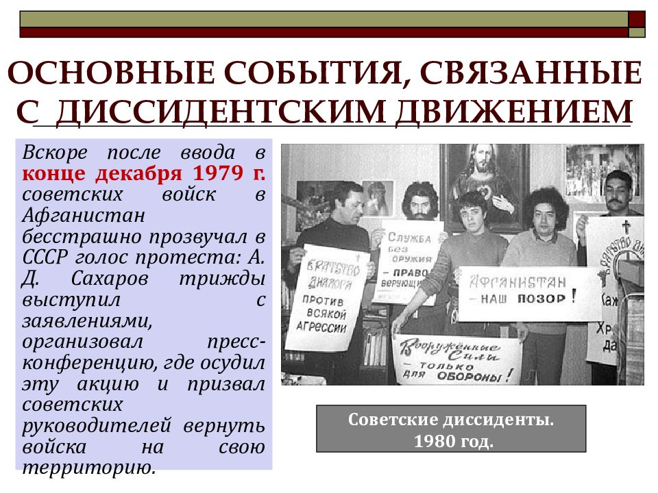 Неформалы и диссиденты 1960 1980 презентация