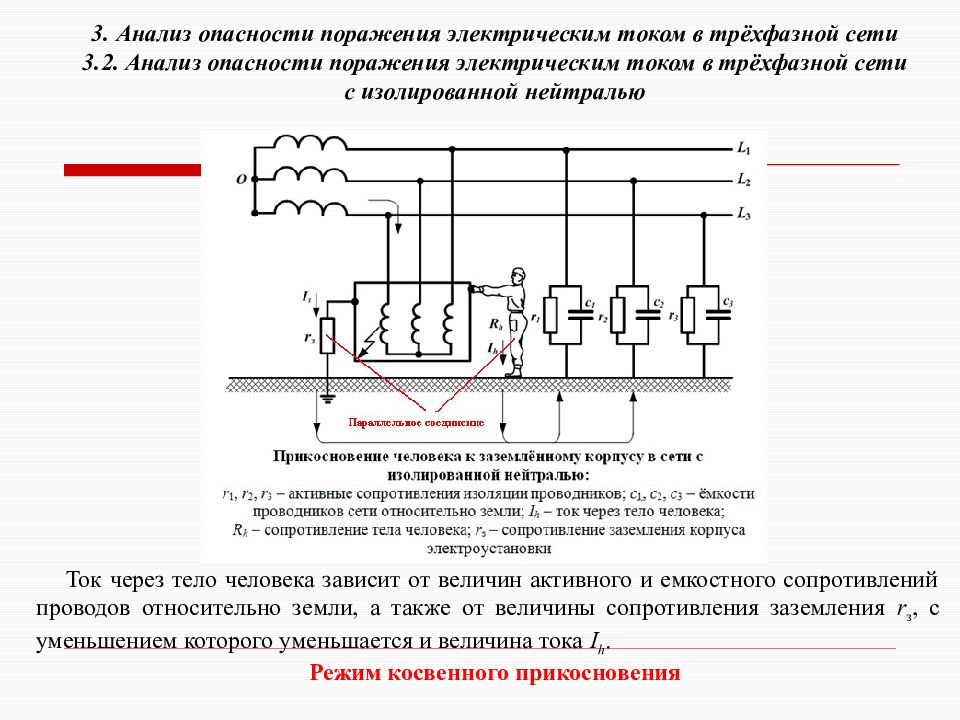 Одной из причин поражения током является напряжение шага начертите схему