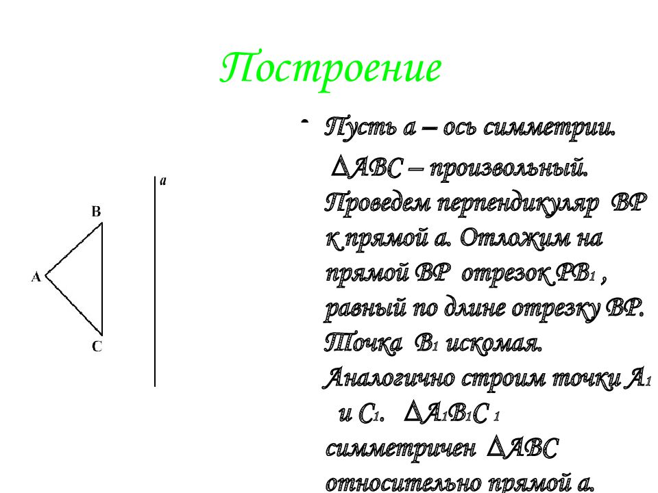 Параллельный перенос и поворот презентация