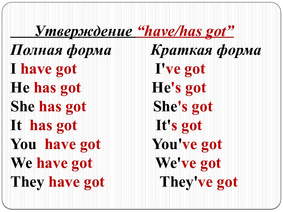 Have has. Have has упражнения. Задания на глагол have. Have got has got правило. Упражнения на глагол to have