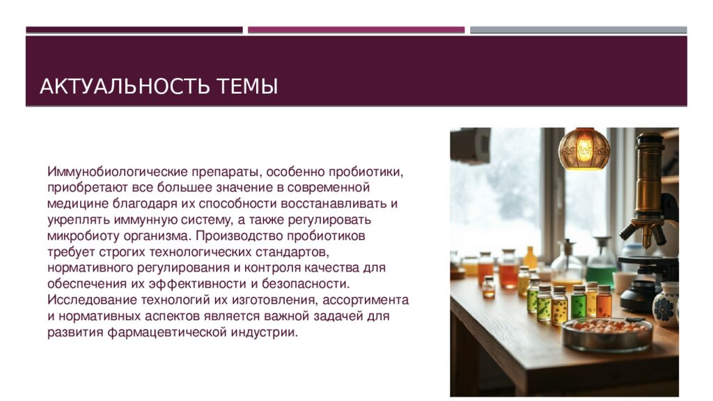 Актуальность темы