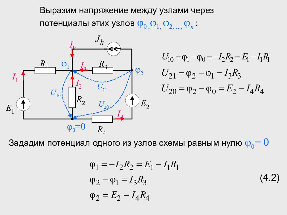 Напряжение между