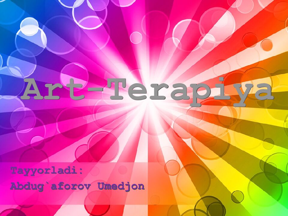Art- Terapiya