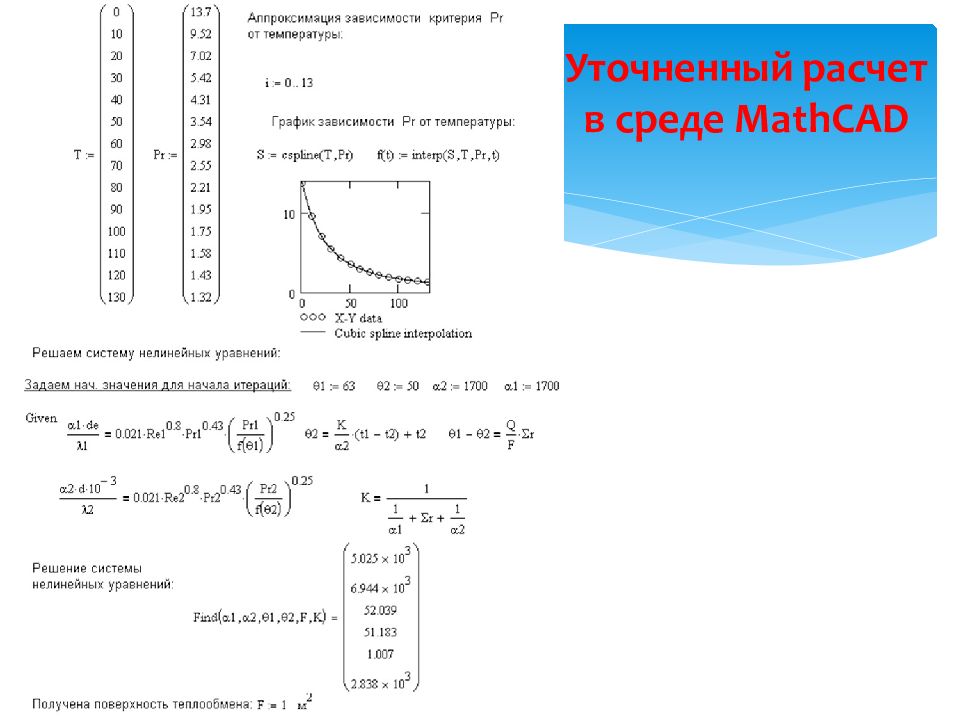 Презентация на тему маткад